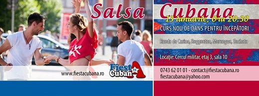 13.01 Curs nou Salsa cubana