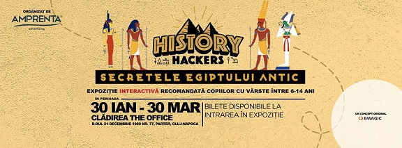 30.01-30.03 Secretele Egiptului Antic – Expoziţie interactivă