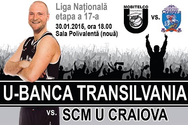 30.01 U-Banca Transilvania – SCM U Craiova