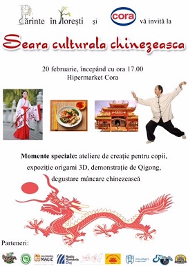 20.02 Seară culturală chinezească – Anul Nou chinezesc