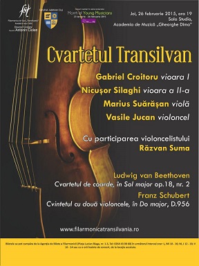 26.02 Cvartetul Transilvan