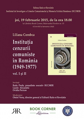 19.02 Instituţia cenzurii comuniste în România (1949-1977)