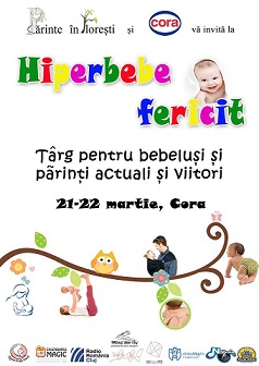 21-22.03 HIPERBEBE – târg pentru bebeluși si parinti