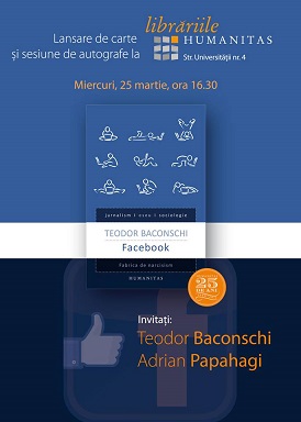 25.03 Facebook. Fabrica de narcisism