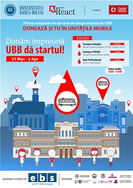 01.04 Donăm împreună, UBB dă startul
