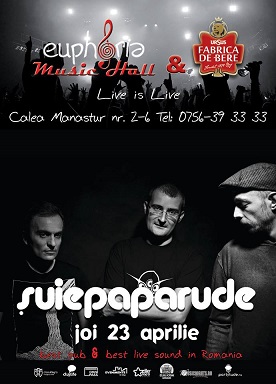 23.04 Concert: Șuie Paparude