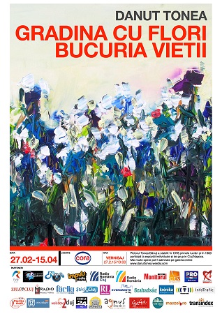 12.04 Expoziția de pictură Grădina cu flori – Bucuria vieții