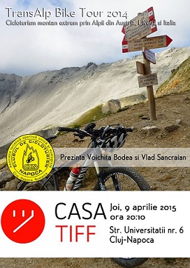 09.04 Proiectie: TransAlp Bike Tour 2014