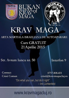21.04 Curs gratuit de KRAV MAGA