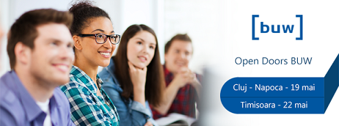 17.05 OPEN DOORS BUW – Inscrie-te si tu!