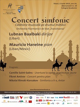 05.06 Concert simfonic “Călătorie muzicală pe drumul mătăsii”
