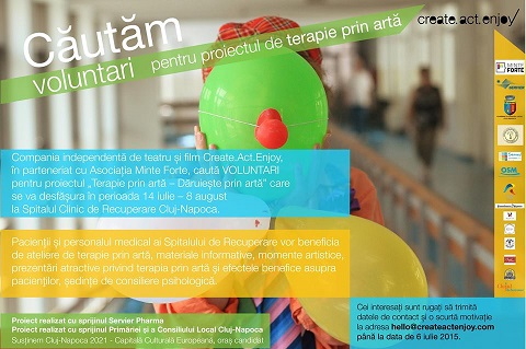 14.07-08.08 Terapie prin artă – Dăruiește prin artă