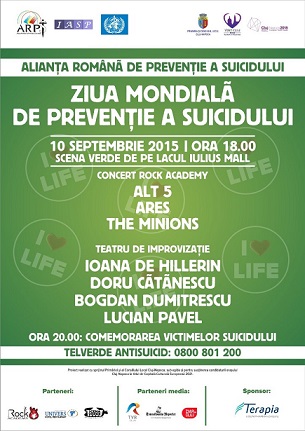 10.09 Ziua Mondială de Prevenție a Suicidului