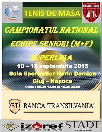 10-13.09 Campionatul National Superliga