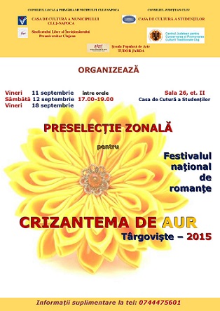 11.09 Preselectii Crizantema de Aur