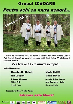 18.09 Lansare CD Grupul Izvoare