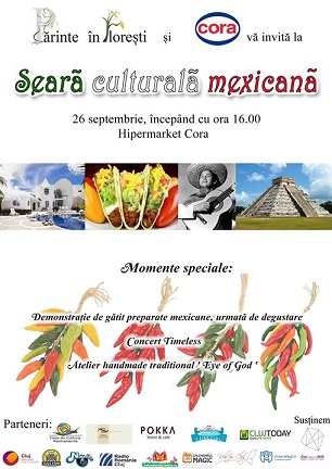 26.09 Seară culturală mexicană