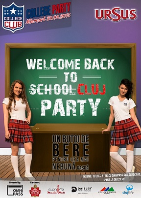 30.09 Welcome back to Cluj Party