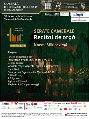 17.10 Recital de orgă