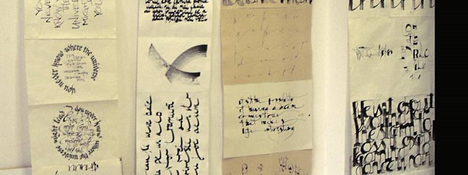 20.10 Curs de scriere creativa si de explorare a gestului prin caligrafie pentru adulti