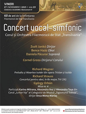 27.11 Concert vocal-simfonic