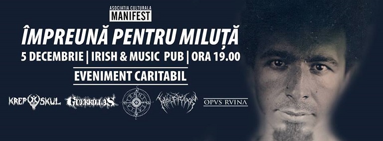 05.12 Concert Caritabil – Impreună pentru Miluță
