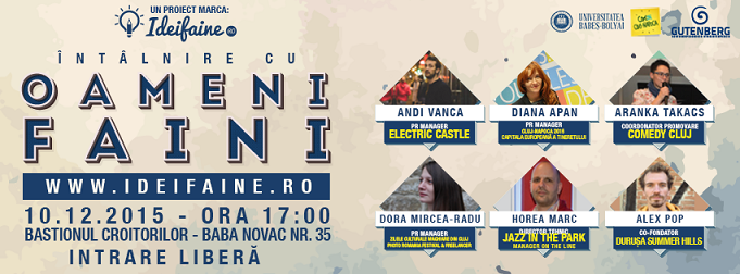 10.12 Întâlnire cu oameni faini
