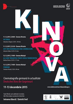 11–13.12 Proiectie de filme: KINO NOVA