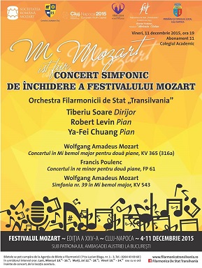 11.12 Concert simfonic de inchidere a festivalului Mozart
