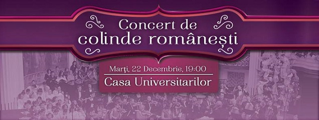 22.12 Concert de colinde românești