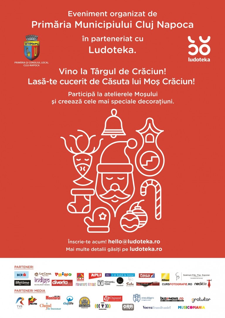 25-26.12 Tărg de Crăciun: Căsuţa lui Moş Crăciun