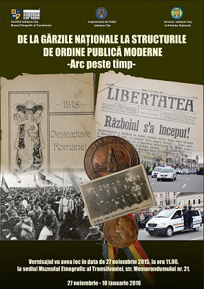 30.12 Expozitie: De la Gărzile Naționale la Structurile de Ordine Publică Moderne