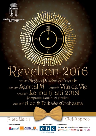 31.12 Revelion 2016 in Piața Unirii