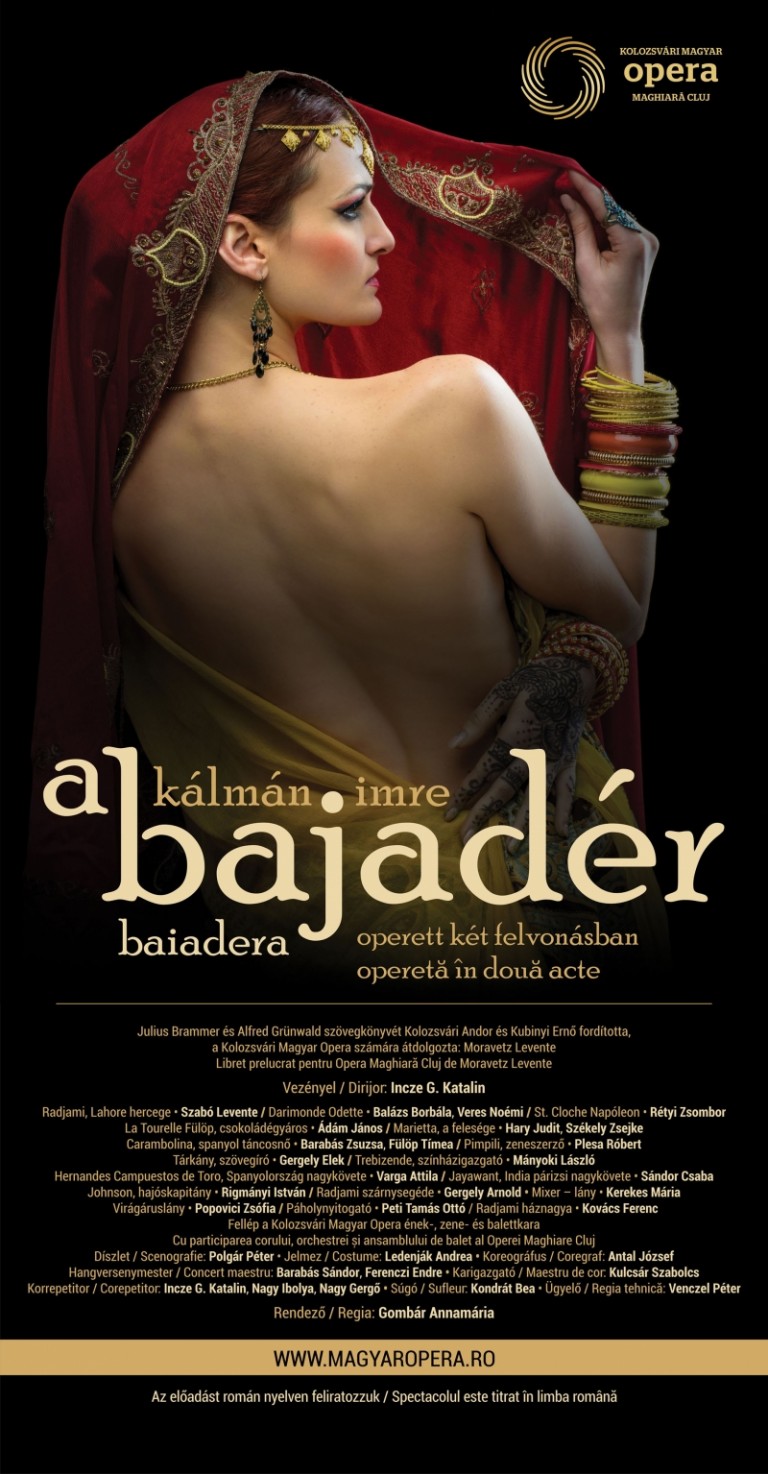 31.01 Spectacol de opera: Baiadera
