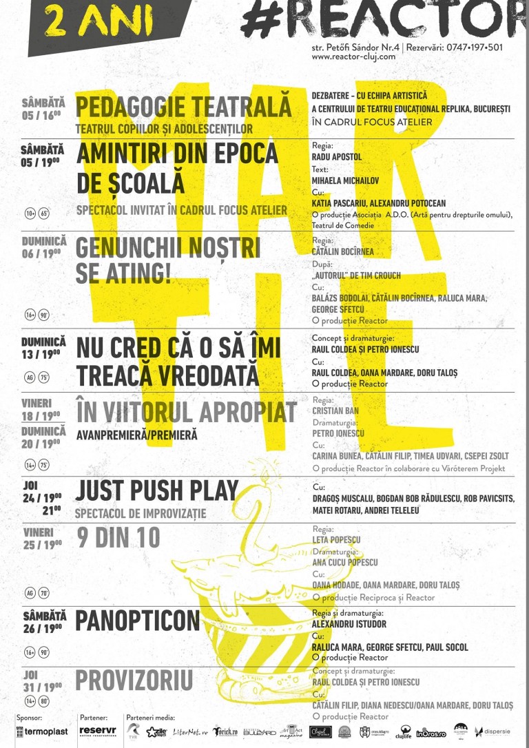 20.03 Spectacol de teatru: In Viitorul Apropiat