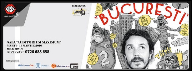 15.03 Show de comedie: Stand up comedy