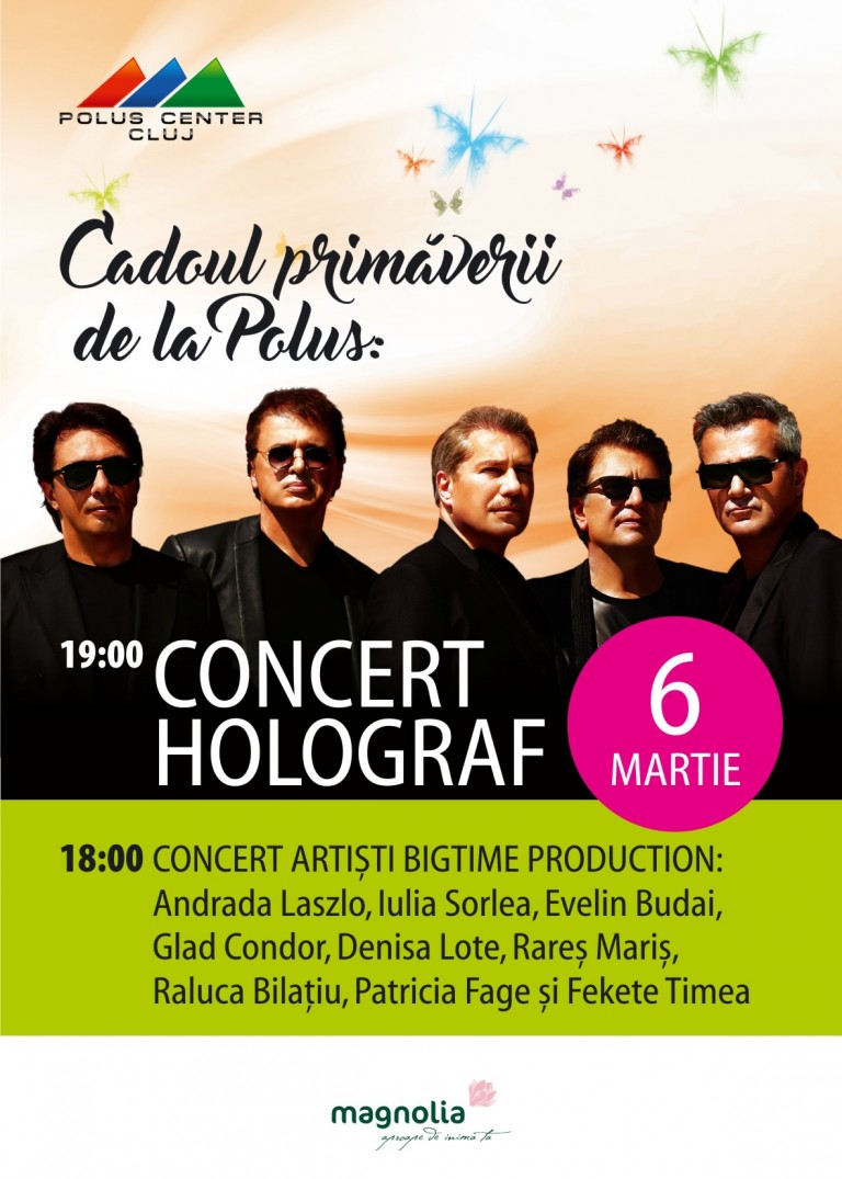06.03 Concert: Primăvara începe cu Holograf