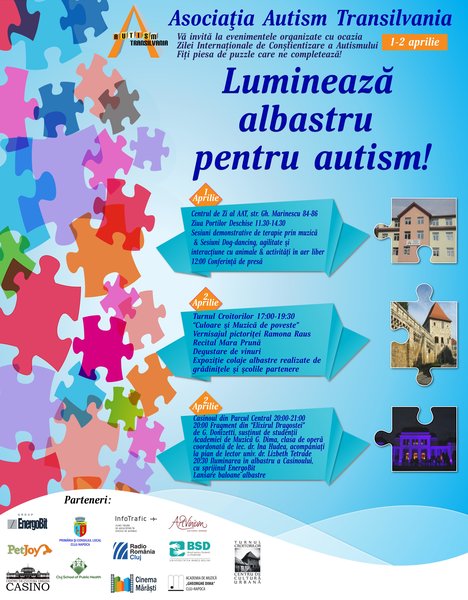 05.04 Campanie: Albastru pentru autism