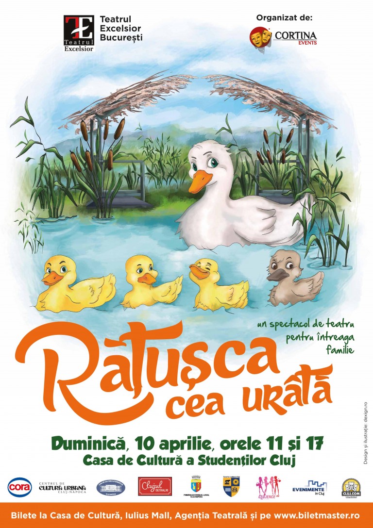 10.04 Spectacol de teatru: Ratusca cea urata