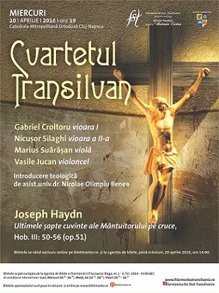 20.04 Recital Cameral: Cvartetul Transilvan