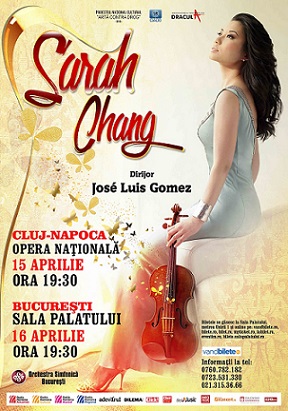 15.04 Concert de vioara: Sarah Chang