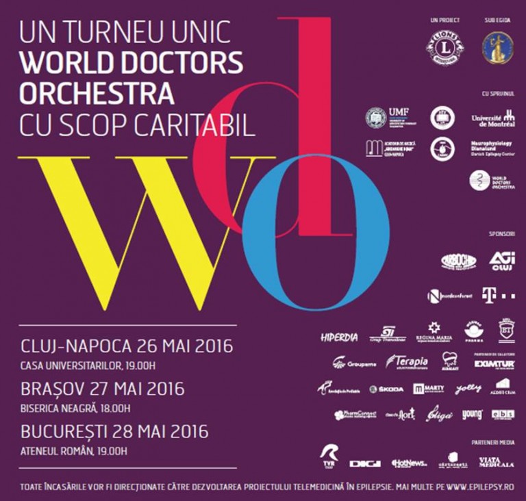 26.05 Concert caritabil: World Doctors Orchestra