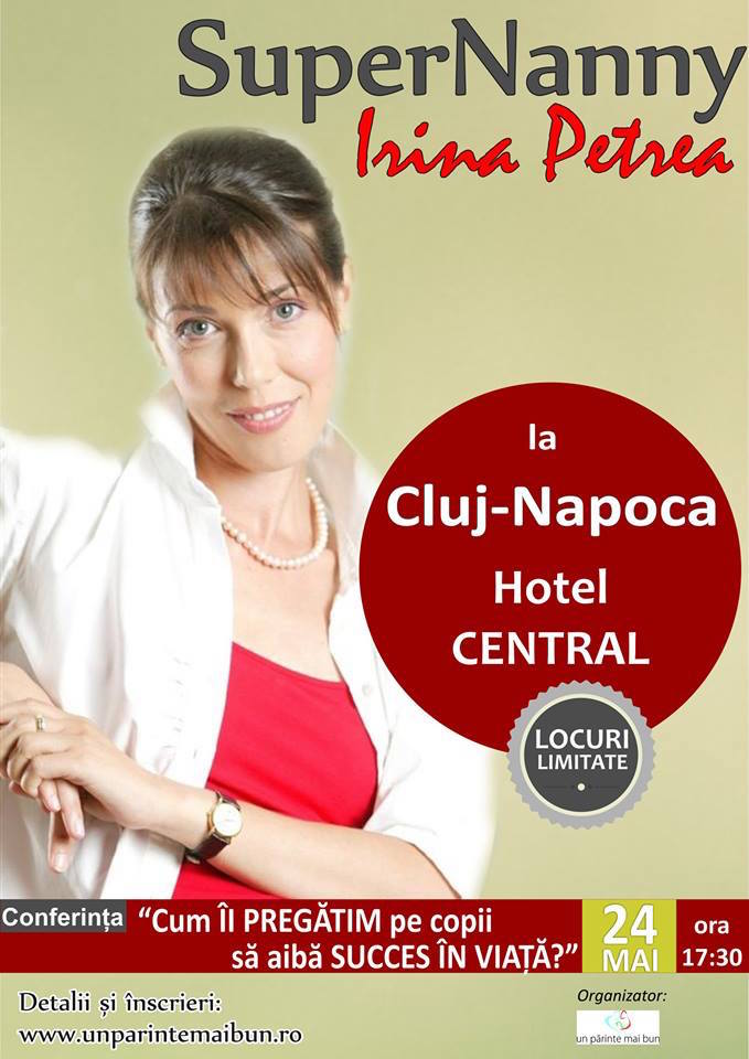 24.05 Conferinta: Cum îi pregătim pe copii să aibă succes în viață