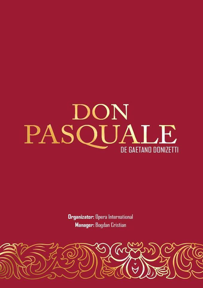 26.05 Spectacol de opera: Don Pasquale