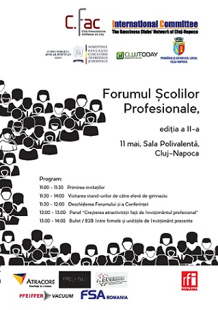 11.05 Educatie: Forumul Școlilor Profesionale ­ ediția a II­a
