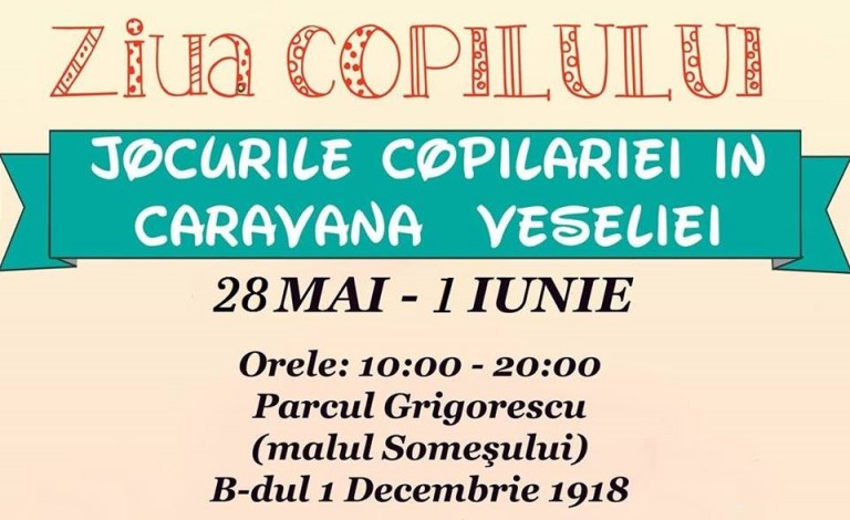 28.05-01.06 Jocurile copilariei in Caravana Veseliei