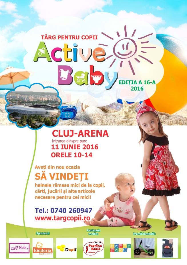 11.06 Targ pentru copii Active Baby