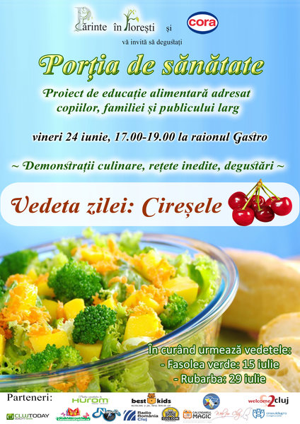 24.06 Porția de sănătate: Ciresele