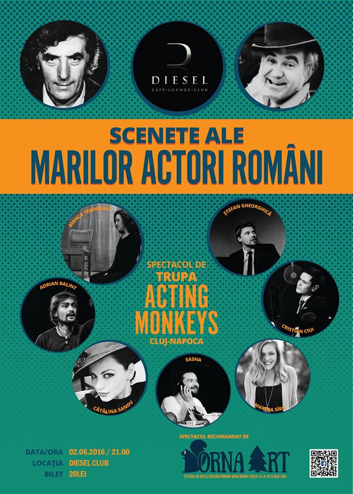 02.06 Teatru de club: Scenete ale marilor actori romani