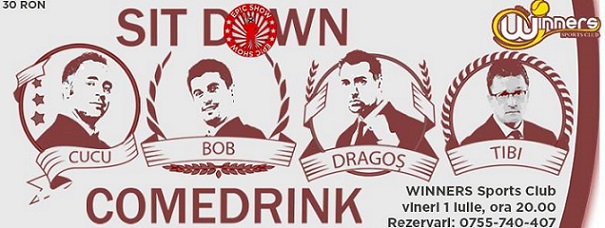 01.07 Stand up Comedy: Sit Down Comedrink